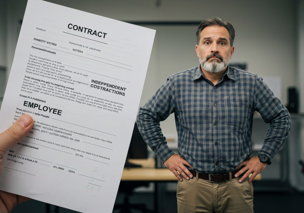 Misclassification as Independent Contractor – Know Your Rights